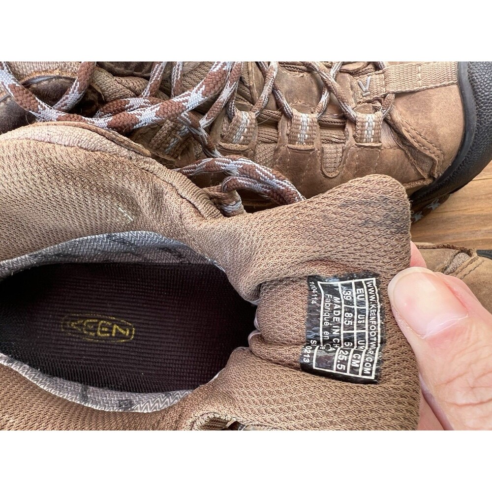 Keen Targhee II Mid Waterproof Hiking Brown Casual Boots 1004114 US Women’s 8.5 - Picture 10 of 16